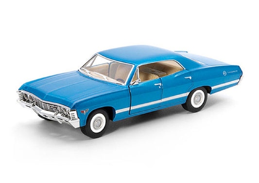 Kinsmart 1967 Chevrolet Impala 1:36 Scale Diecast Metal Model Toy Sports Car