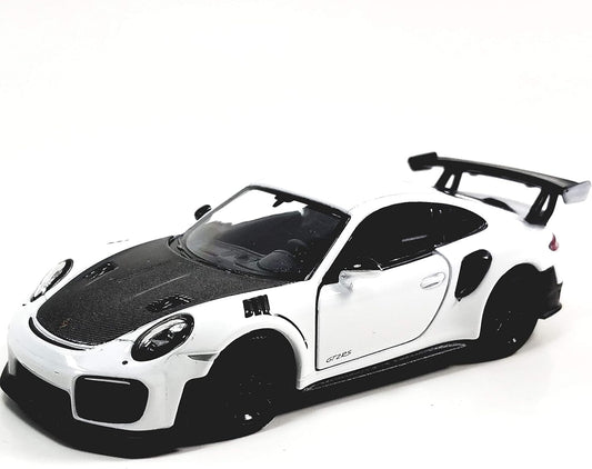 Kinsmart 2010 Porsche 911 GT2 RS 1:36 Scale Diecast Metal Model Toy Sports Car